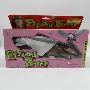 Flying Boar Battery Operated Toy Magical Key International Vintage New Rare